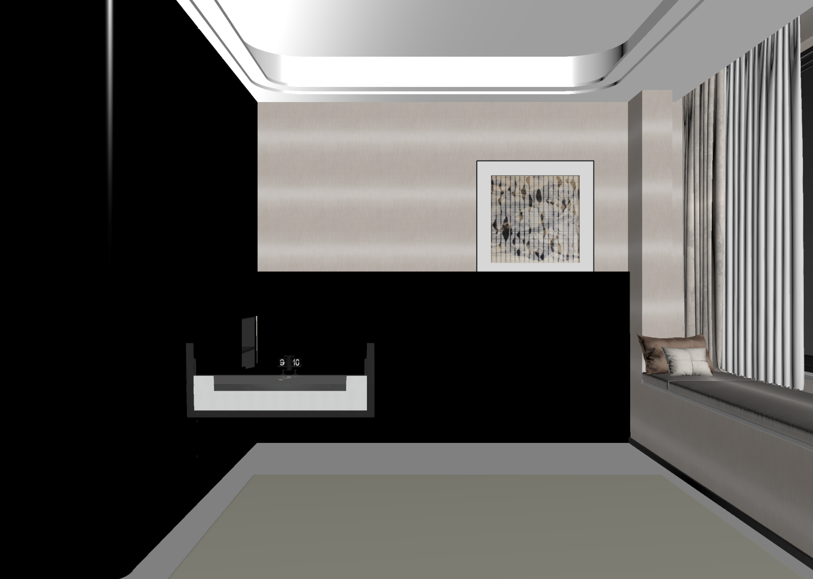 意式酒店客房3D模型下载【ID:1215150020】