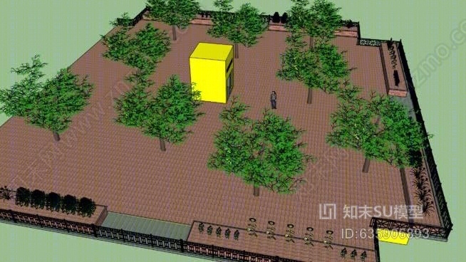 屋顶层SU模型下载【ID:635906893】