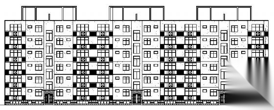 住宅建筑施工图cad施工图下载【ID:149855126】