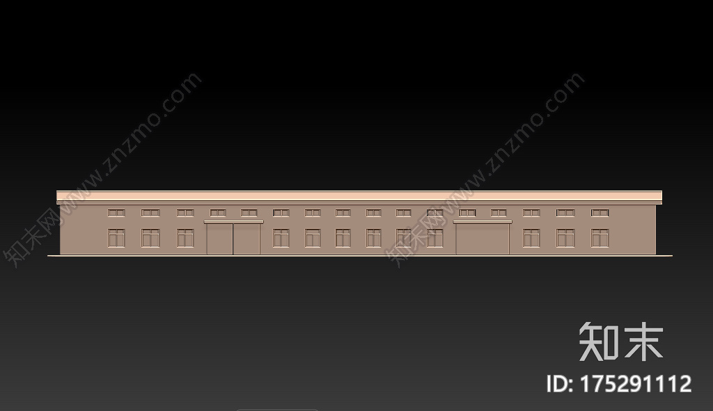 工厂厂房3d打印模型下载【ID:175291112】