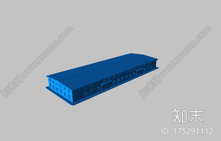 工厂厂房3d打印模型下载【ID:175291112】