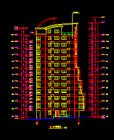 华东设计院——新外滩花苑E2型住宅建筑归档施工图cad施工图下载【ID:149561137】