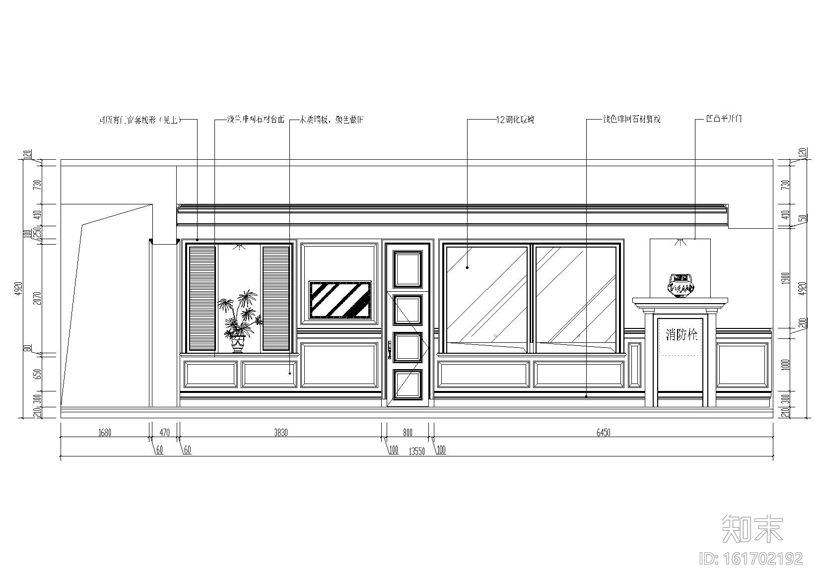 [四川]成都简阳售楼部装饰施工图+效果图cad施工图下载【ID:161702192】