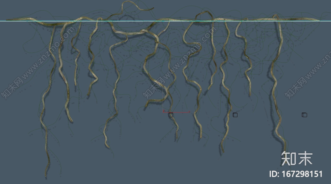藤蔓植物墙CG模型下载【ID:167298151】