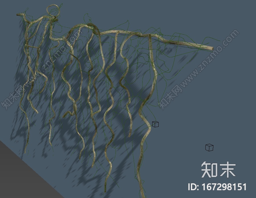 藤蔓植物墙CG模型下载【ID:167298151】
