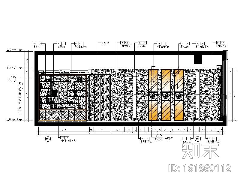 [成都]时尚豪华5星酒店总统套房室内设计施工图施工图下载【ID:161869112】