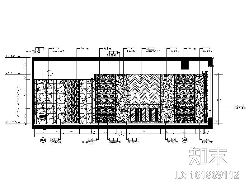 [成都]时尚豪华5星酒店总统套房室内设计施工图施工图下载【ID:161869112】