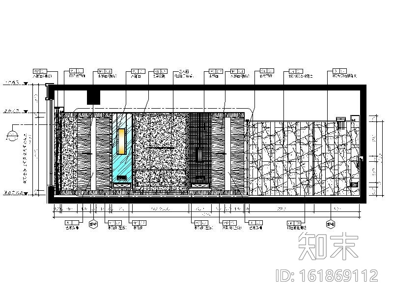 [成都]时尚豪华5星酒店总统套房室内设计施工图施工图下载【ID:161869112】