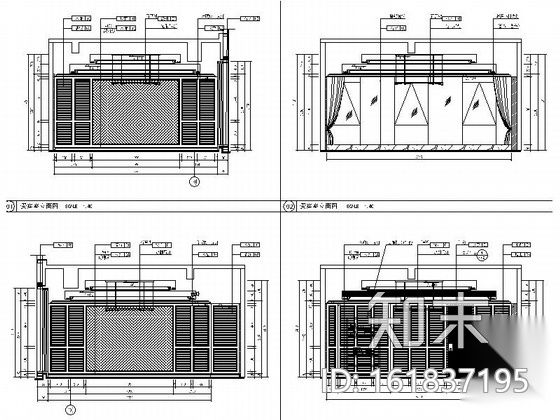 [合肥]生物科技养生会所设计装修图cad施工图下载【ID:161837195】