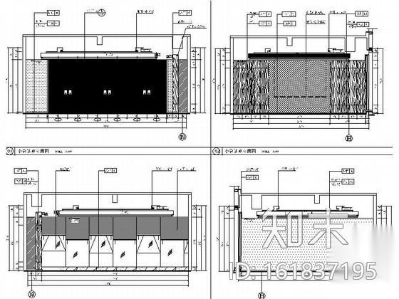 [合肥]生物科技养生会所设计装修图cad施工图下载【ID:161837195】