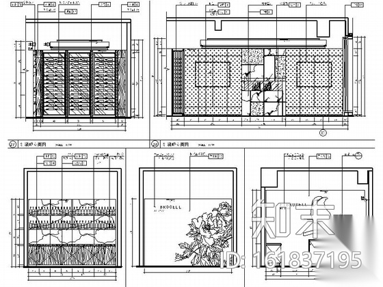[合肥]生物科技养生会所设计装修图cad施工图下载【ID:161837195】