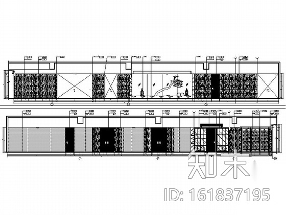[合肥]生物科技养生会所设计装修图cad施工图下载【ID:161837195】