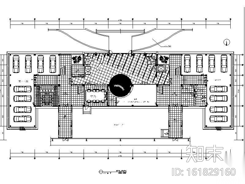 [苏州]某办公大楼装修施工图cad施工图下载【ID:161829160】