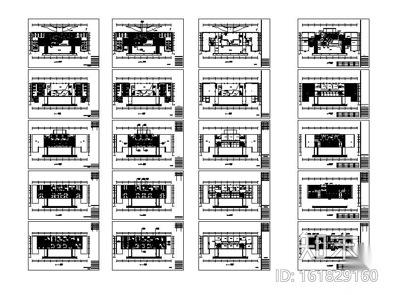 [苏州]某办公大楼装修施工图cad施工图下载【ID:161829160】