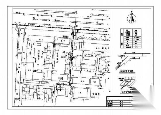 邯郸市某大厦热力站工艺管道设计全套图纸cad施工图下载【ID:168153114】