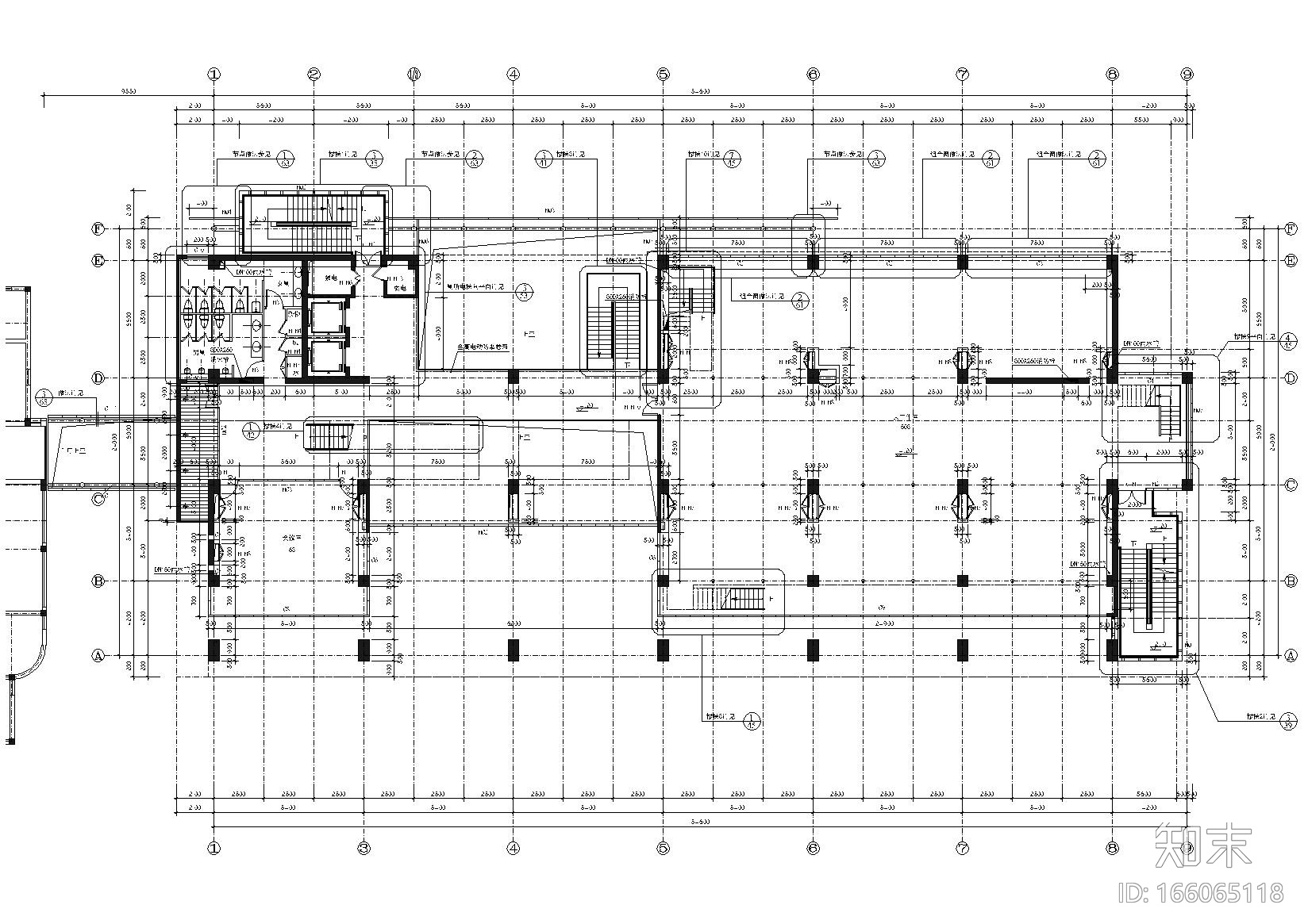 [上海]同济大学建筑城规学院楼工程项目图纸cad施工图下载【ID:166065118】