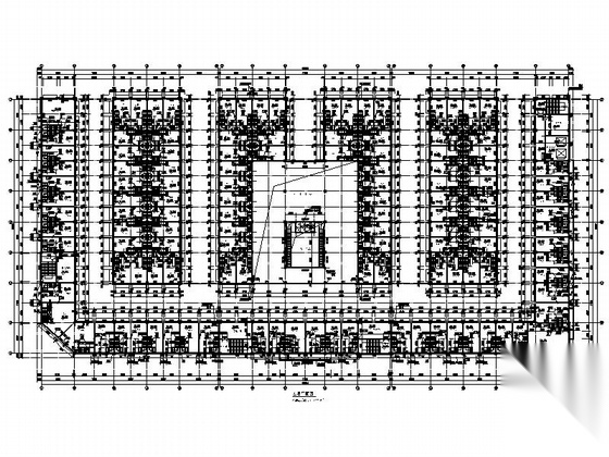 [广西]五层现代风格商贸物流城建筑施工图（知名设计院）cad施工图下载【ID:166569156】