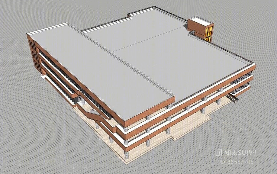 厂房改造SU模型下载【ID:86557708】