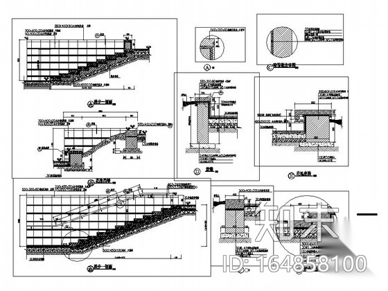 [深圳]公园滨水休闲带园林景观工程施工图cad施工图下载【ID:164858100】