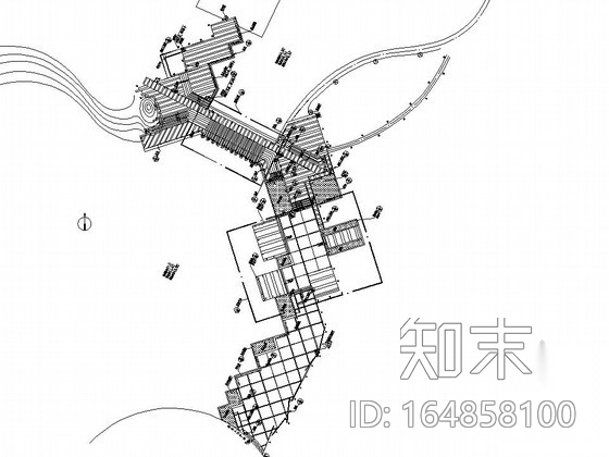 [深圳]公园滨水休闲带园林景观工程施工图cad施工图下载【ID:164858100】