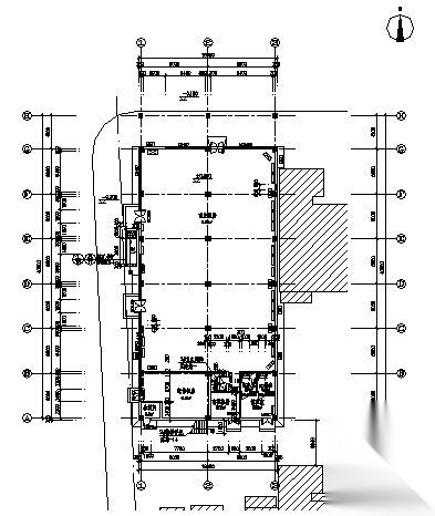 北京某住宅小区配套三层商业楼建筑施工图cad施工图下载【ID:167499101】