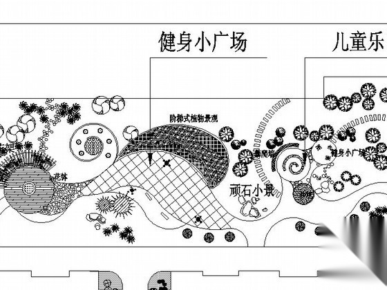 某广场植物种植施工图设计施工图下载【ID:161050117】