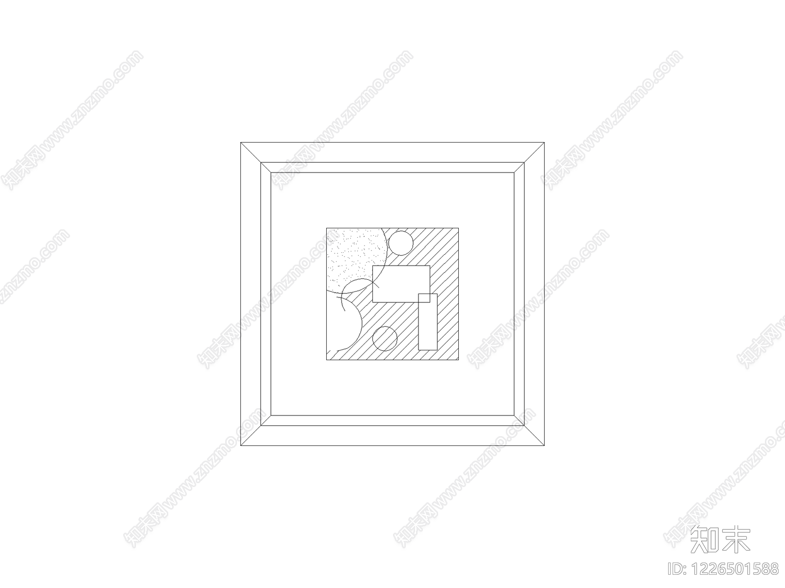 开关插座CAD图纸