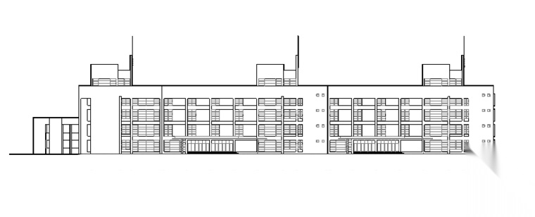 多层小学教学楼建筑设计图纸施工图下载【ID:165740145】