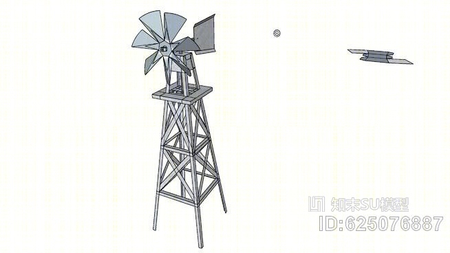 风车SU模型下载【ID:625076887】