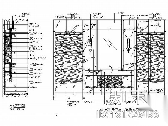 [安徽]豪华住宅样板房N96施工图（含实景）cad施工图下载【ID:161726158】