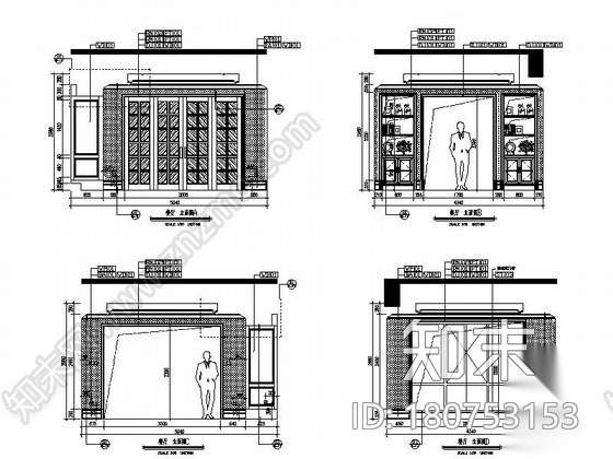 [山东]精装欧式豪华样板间装修施工图(含实景)cad施工图下载【ID:180753153】