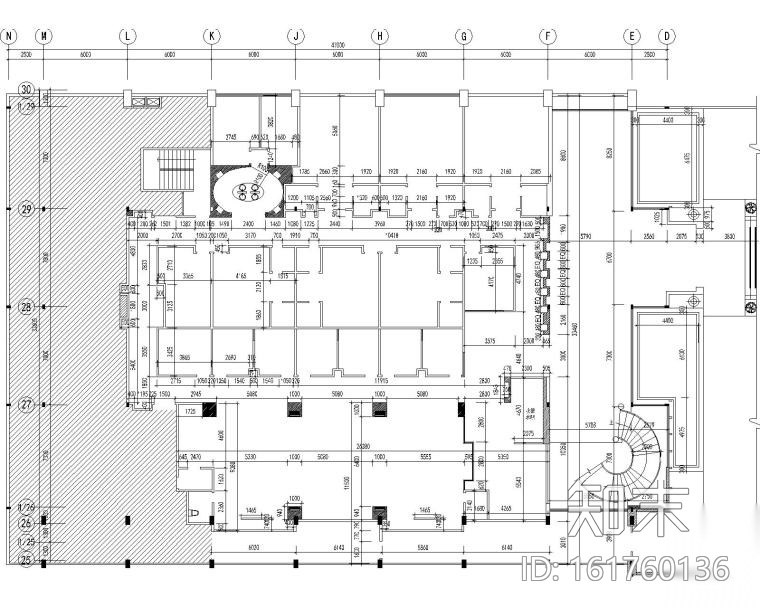 安徽豪华海鲜酒楼装修设计图施工图下载【ID:161760136】