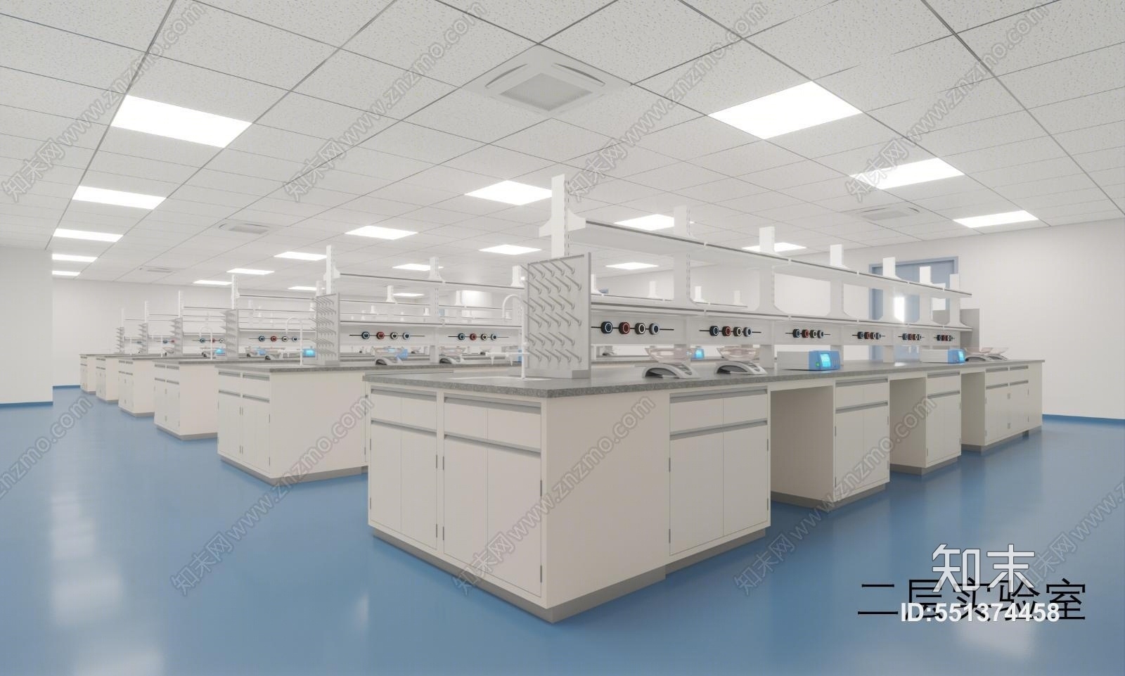 现代实验室3D模型下载【ID:551374458】