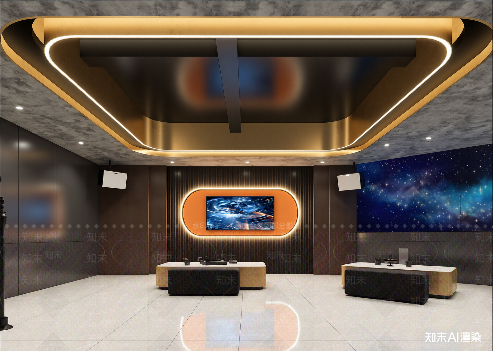 现代科技展厅3D模型下载【ID:1214767222】