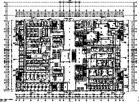 [重庆]17年最新儿童医院医技大楼设计（含结构，绿化，...cad施工图下载【ID:151588176】