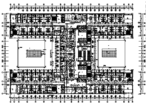 [重庆]17年最新儿童医院医技大楼设计（含结构，绿化，...cad施工图下载【ID:151588176】