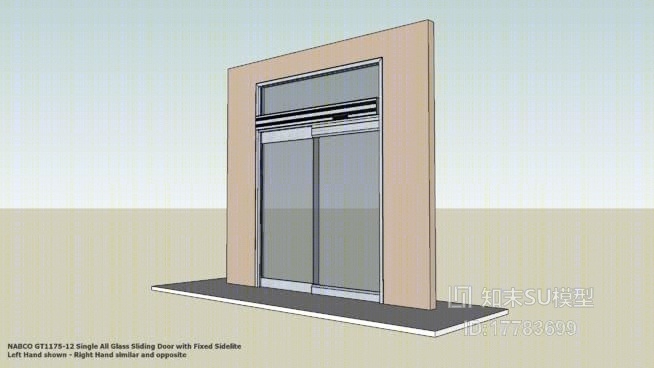 安检门SU模型下载【ID:17783699】