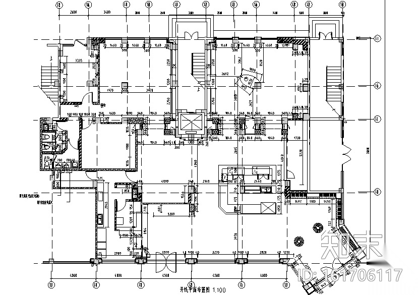 丽菲美式红酒专卖综合吧设计施工图（附效果图）施工图下载【ID:161706111】