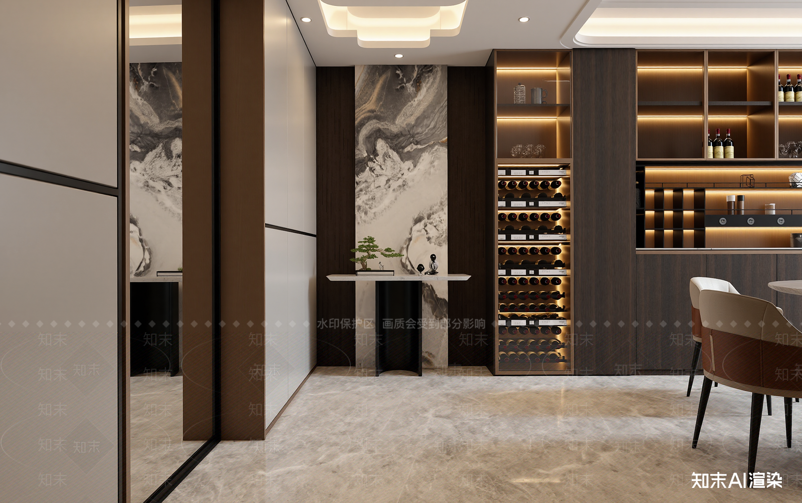新中式酒馆3D模型下载【ID:1214167708】