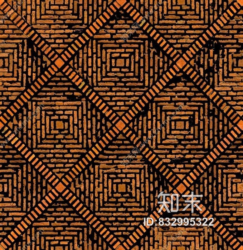 砖墙贴图下载【ID:832995322】