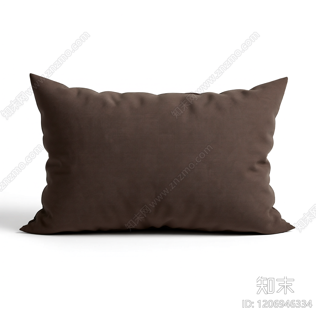 深色布艺靠垫3D模型下载【ID:1206946334】