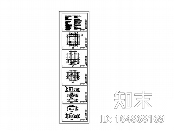 [南昌]某村宗祠建筑施工图施工图下载【ID:164868169】