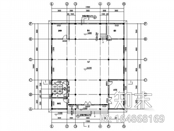 [南昌]某村宗祠建筑施工图施工图下载【ID:164868169】