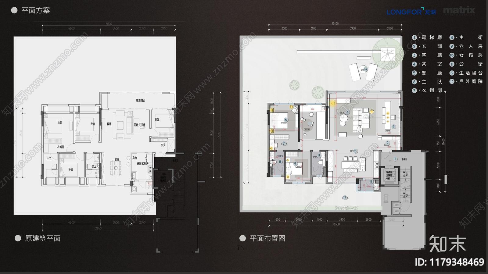 龙湖样板间平面布局设计：创新空间规划与实用美学的完美融合下载【ID:1179348469】