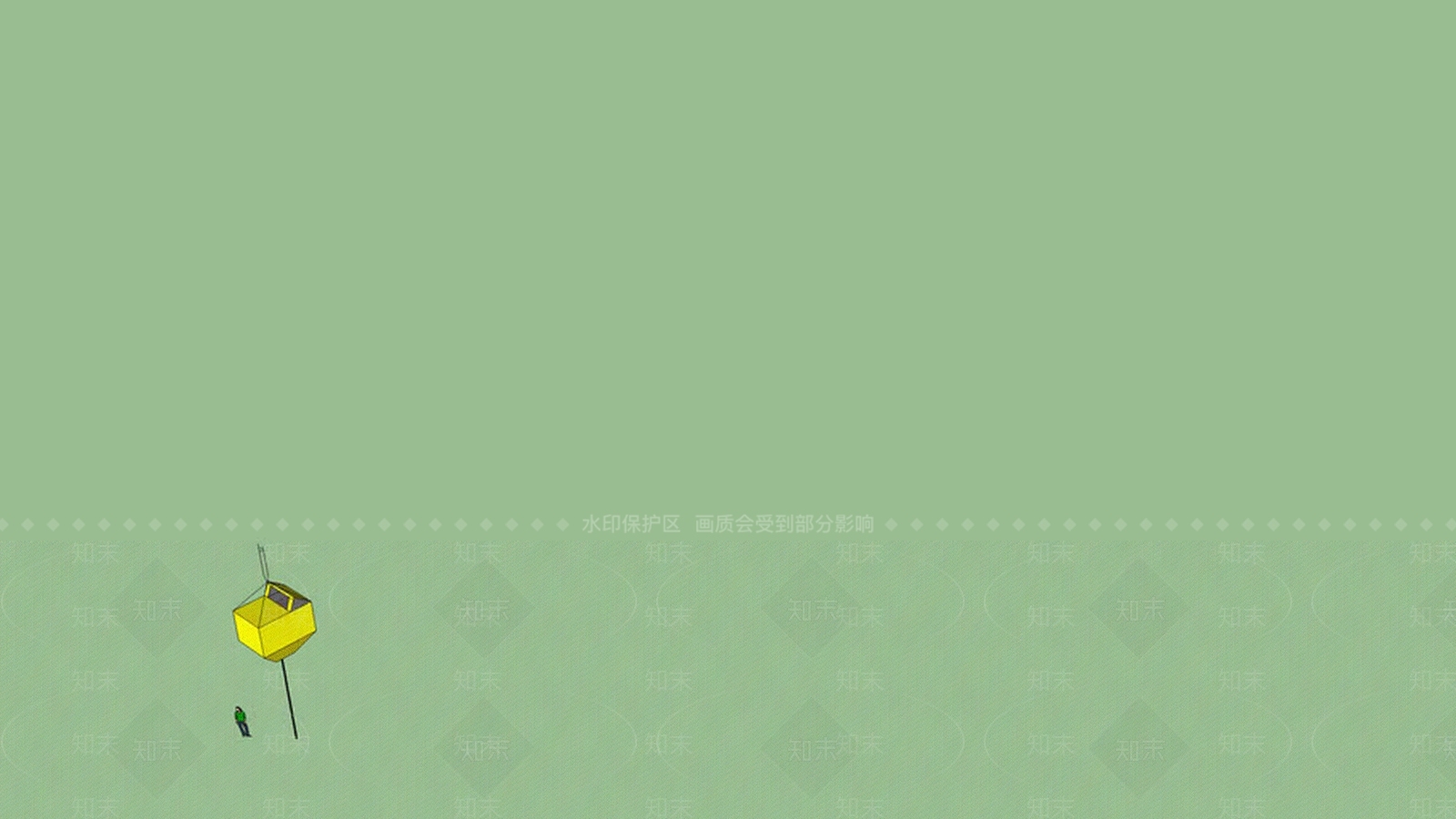 起重机用混凝土自卸车SU模型下载【ID:1162233852】