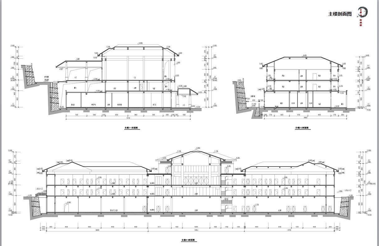 [江西]接待中心商业规划建筑文本（PPT+69页）cad施工图下载【ID:167042175】