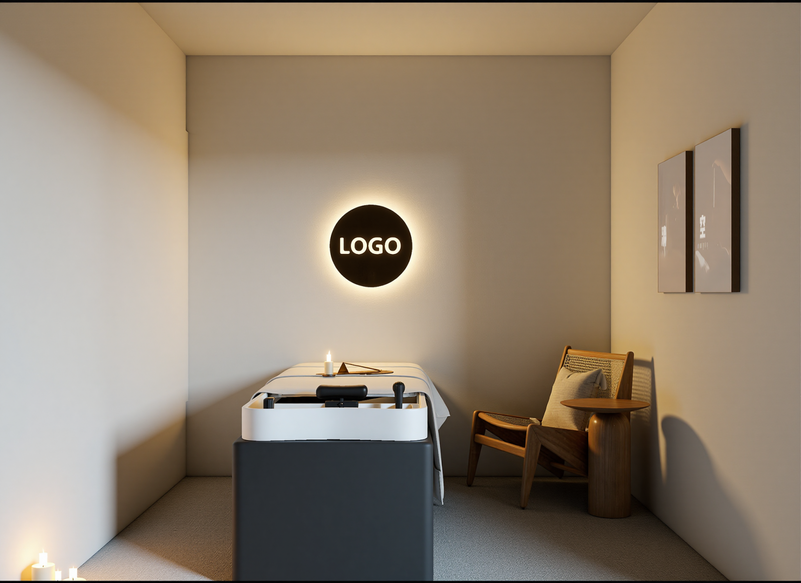 侘寂医疗展厅3D模型下载【ID:1214798477】