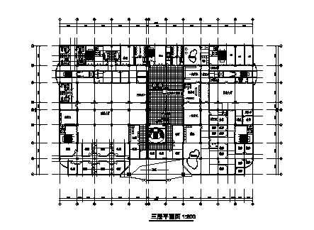 对称式高层某假日广场建筑图纸cad施工图下载【ID:151481108】