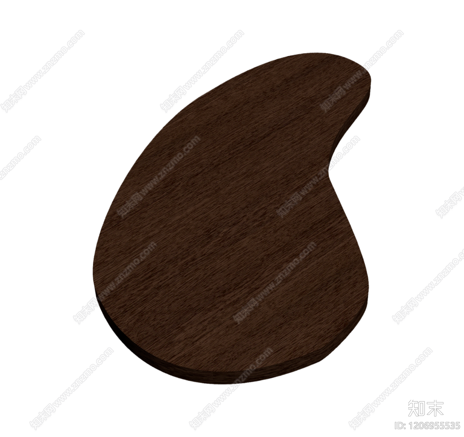 异形木制茶几3D模型下载【ID:1206955535】