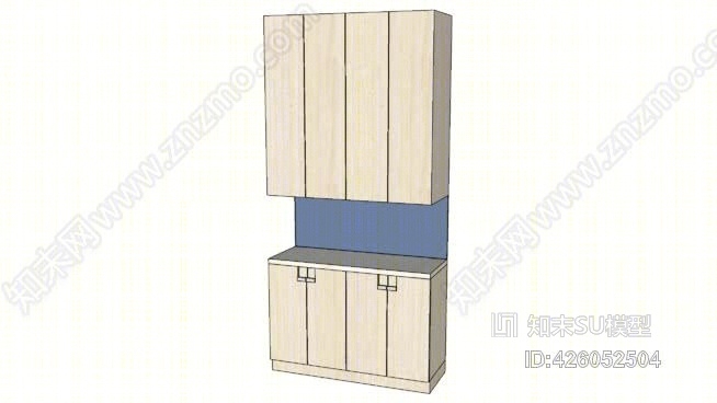 鞋架SU模型下载【ID:426052504】